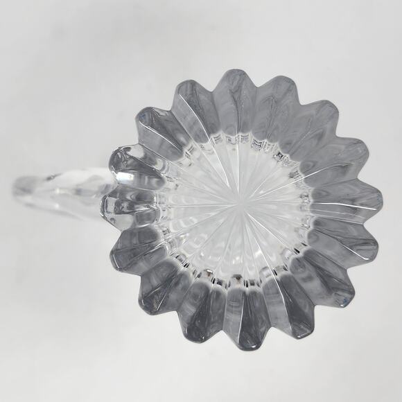 VTG Mikasa Marquis Crystal Beer Glass Full Vertical Cut Super Heavy 7" Tall - Picture 10 of 10